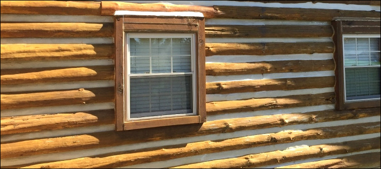 Log Home Whole Log Replacement  Madison, Alabama